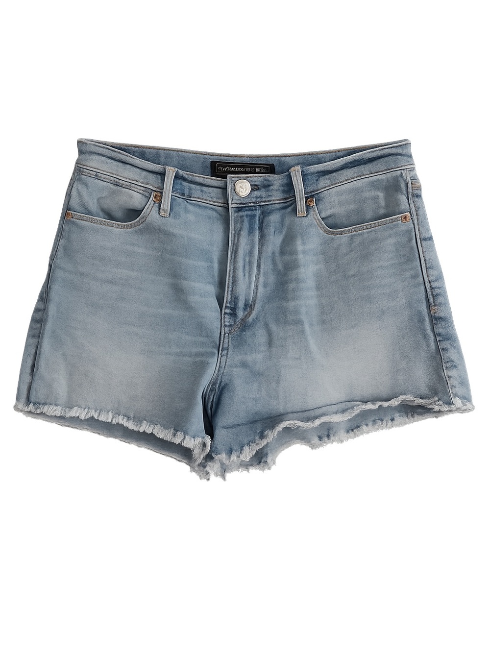 Abercrombie & Fitch Classic Light Wash High Rise denim Jean Shorts - size 26
